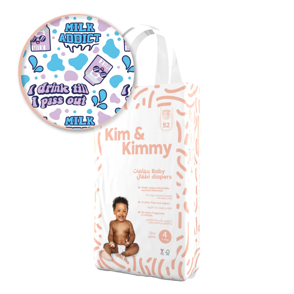 Size 4 Diapers 9–14kg | Leak-Proof Diapers for Toddlers