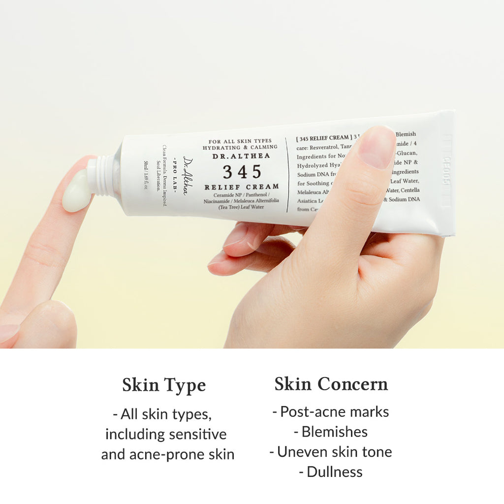Dr. Althea 345 Relief Cream 50ml β Soothing Hydration UAE