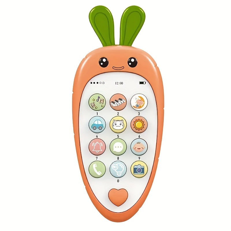 Baby Phone Toys Bilingual Telephone Teether Music Voice Toy Early Educational Learning Machine Electronic Children Gift Baby Toy Christmas/Halloween/Thanksgiving Day Christmas Halloween Thanksgiving Gifts