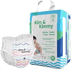 Kim & Kimmy Swim Pants – Baby Swim Diapers 15 pcs