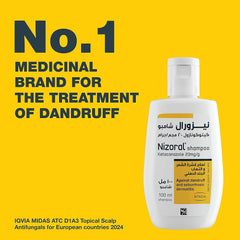 Nizoral Anti-Dandruff Shampoo 100ml – Clinically Proven Relief