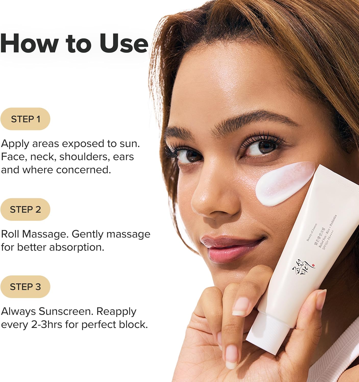 Beauty of Joseon Relief Sun Organic Sunscreen With Rice + Probiotics SPF50+ & PA++++ 50ml
