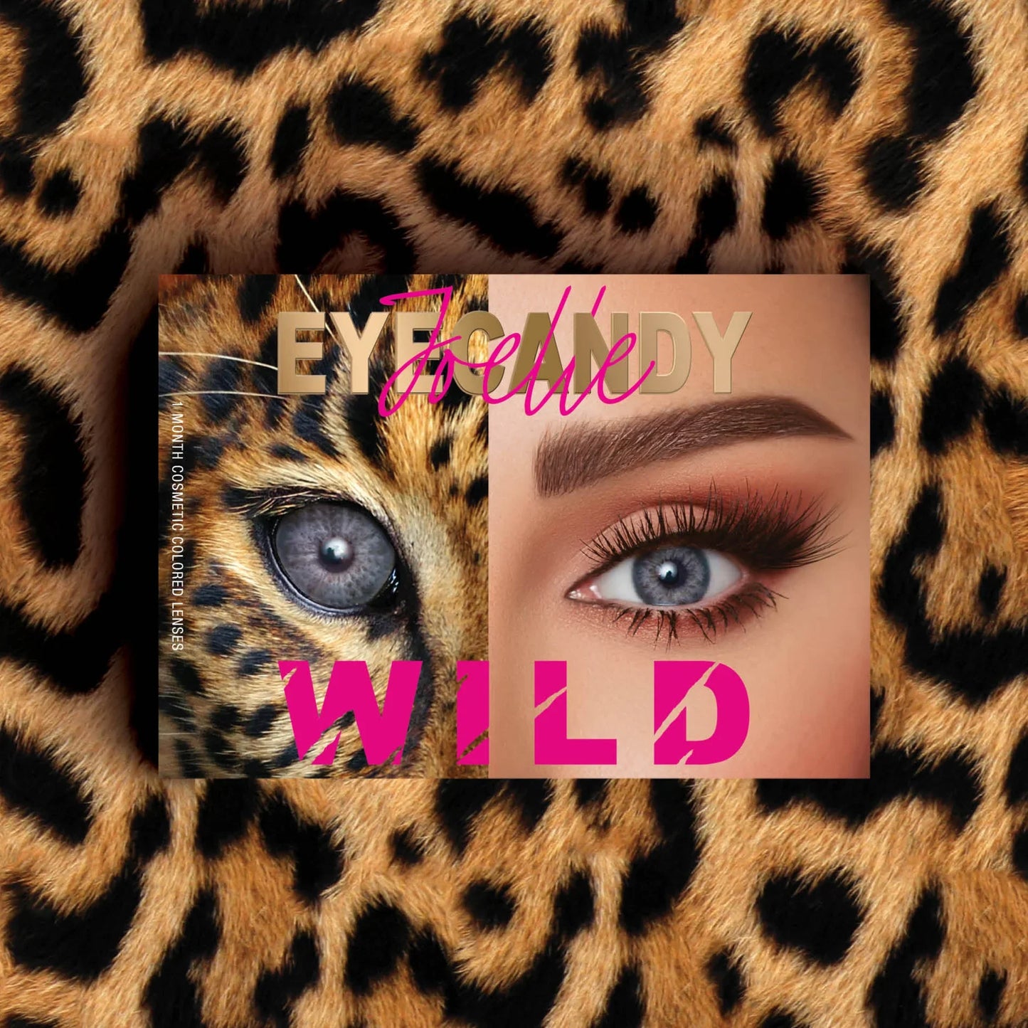 Eyecandy B11 Leopard Non-med Monthly Lenses 2s