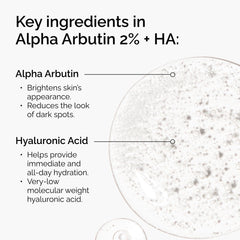The Ordinary Alpha Arbutin 2% + Hyaluronic Acid Brightening Serum – Targets Dark Spots & Uneven Skin Tone (30ml)