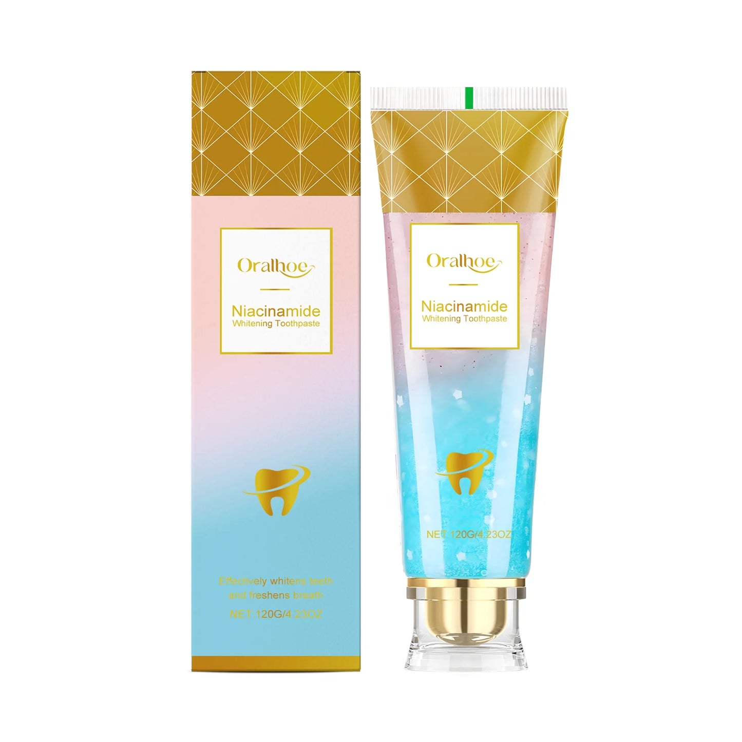 Easy Life Store Niacinamide Whitening Toothpaste Remove Yellow Teeth Smoke Stains Improve Oral Smell Breath Fresh Tooth Bleaching Care Product - Buy Online in UAE | Easy Life Store