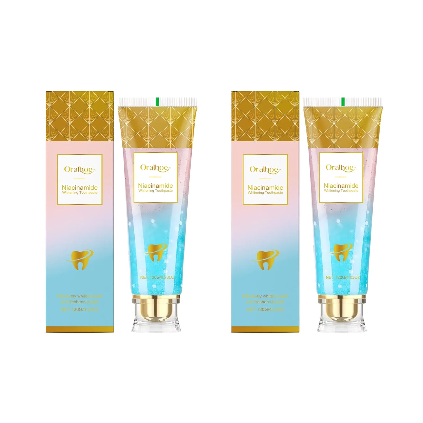 Easy Life Store Niacinamide Whitening Toothpaste Remove Yellow Teeth Smoke Stains Improve Oral Smell Breath Fresh Tooth Bleaching Care Product - Buy Online in UAE | Easy Life Store