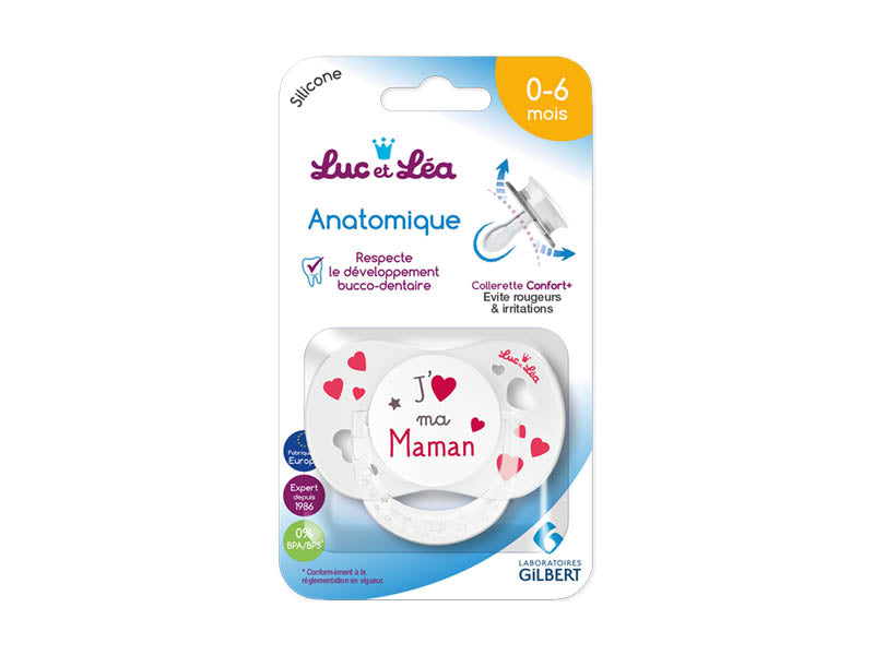 Luc Et Léa Ergosense Teat Silicon Slow Flow (X2)