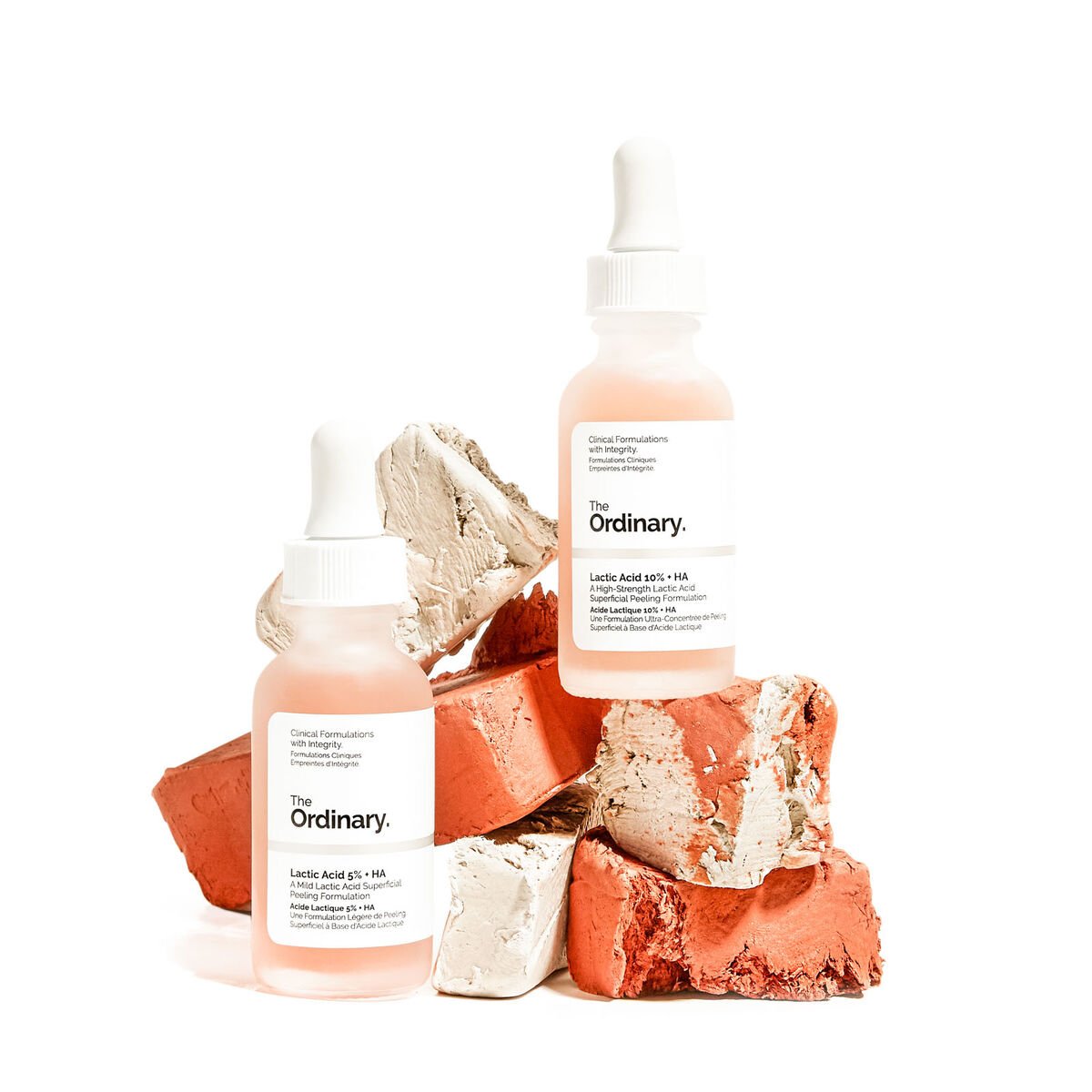 The Ordinary Lactic Acid 5% + Hyaluronic Acid Gentle Exfoliating Serum β Mild Peel for Sensitive/Dry Skin (30ml)