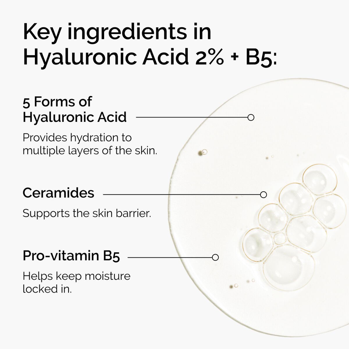 The Ordinary Hyaluronic Acid 2% + Vitamin B5 Hydrating Serum β Plumps, Soothes & Repairs Dry/Dehydrated Skin (30ml)