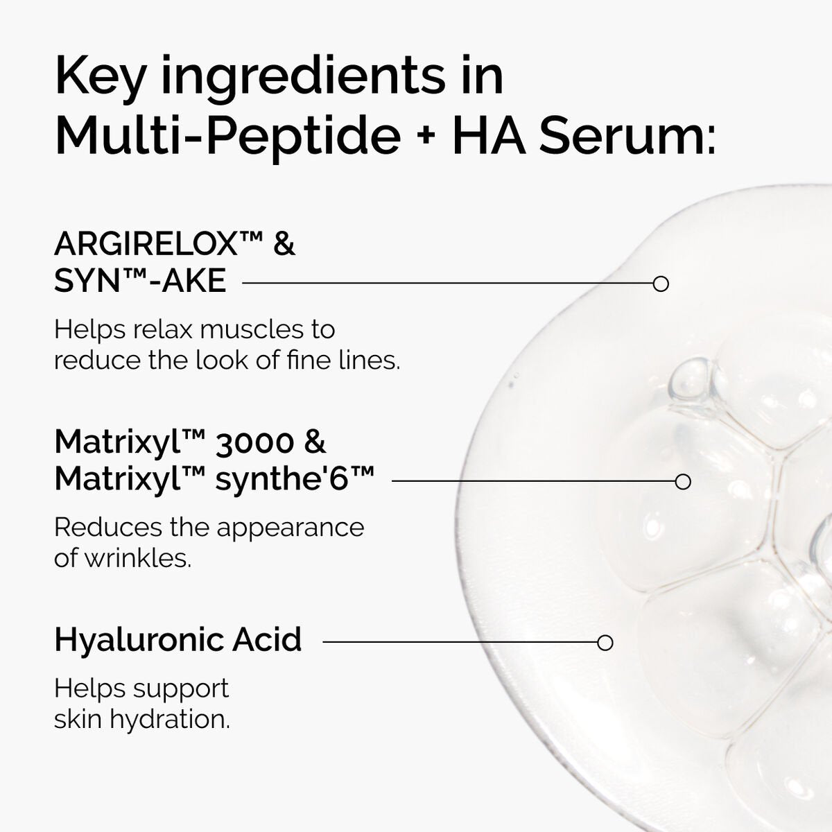 The Ordinary Multi-Peptide + HA Anti-Ageing Serum – Firms, Smooths Fine Lines & Supports Skin Elasticity (30ml)