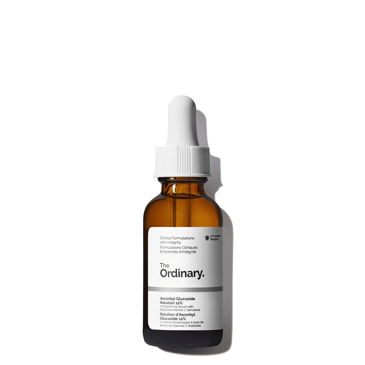 The Ordinary Ascorbyl Glucoside Solution 12% β Brightening Vitamin C Serum for Dull, Uneven Skin (30ml)