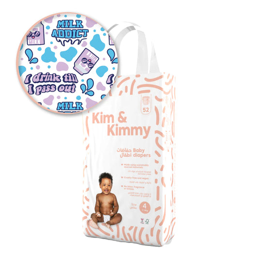 Size 4 Diapers 9–14kg | Leak-Proof Diapers for Toddlers