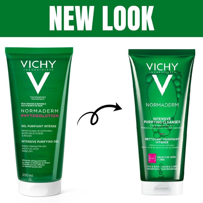 Vichy Normaderm Phytosolution Intensive Purifying Gel With Salicylic Acid