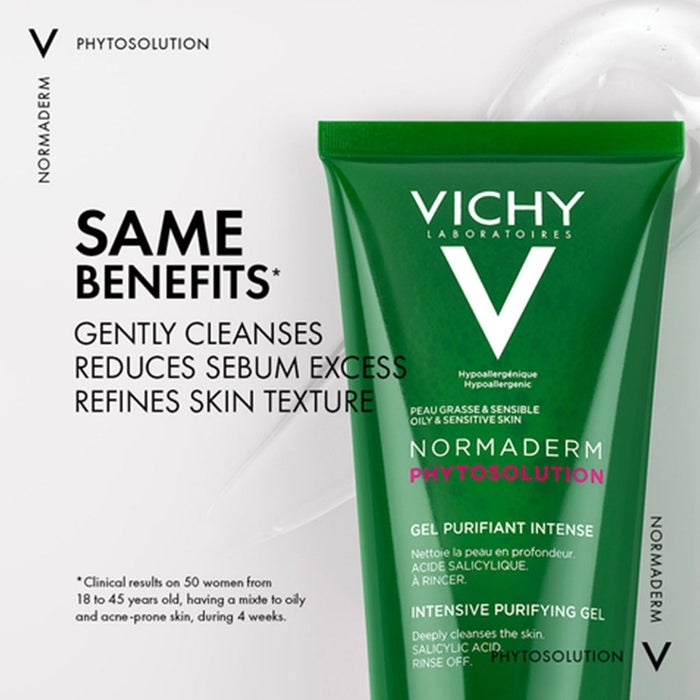 Vichy Normaderm Phytosolution Intensive Purifying Gel With Salicylic Acid