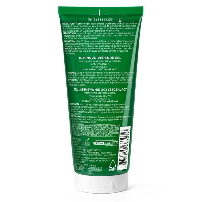 Vichy Normaderm Phytosolution Intensive Purifying Gel With Salicylic Acid