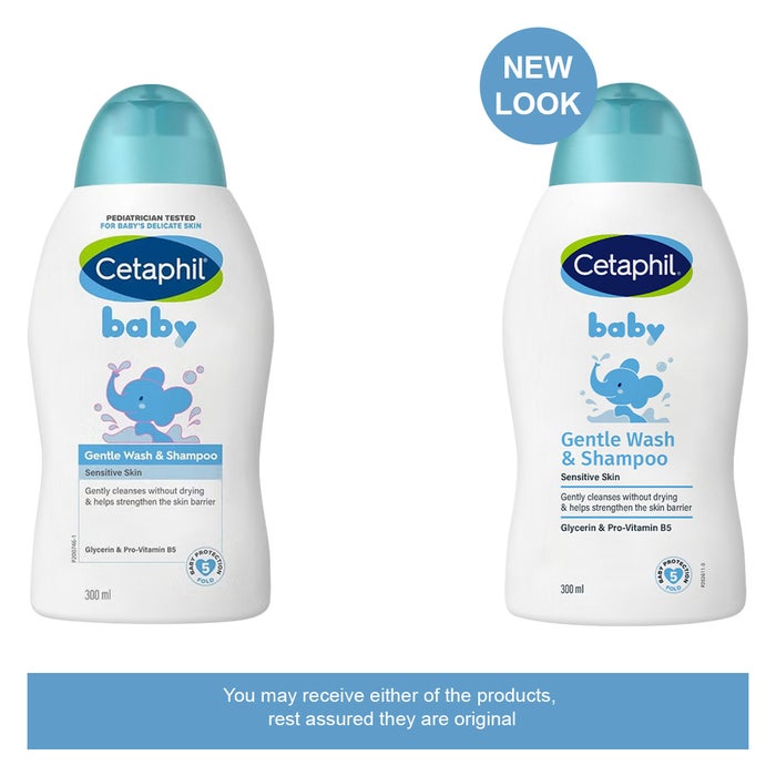 Cetaphil Baby Gentle Wash & Shampoo 300Ml
