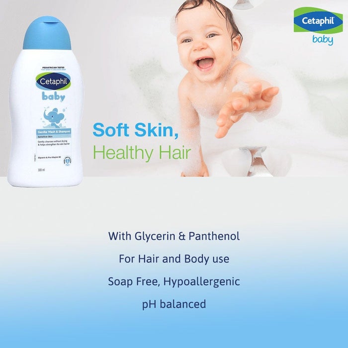 Cetaphil Baby Gentle Wash & Shampoo 300Ml