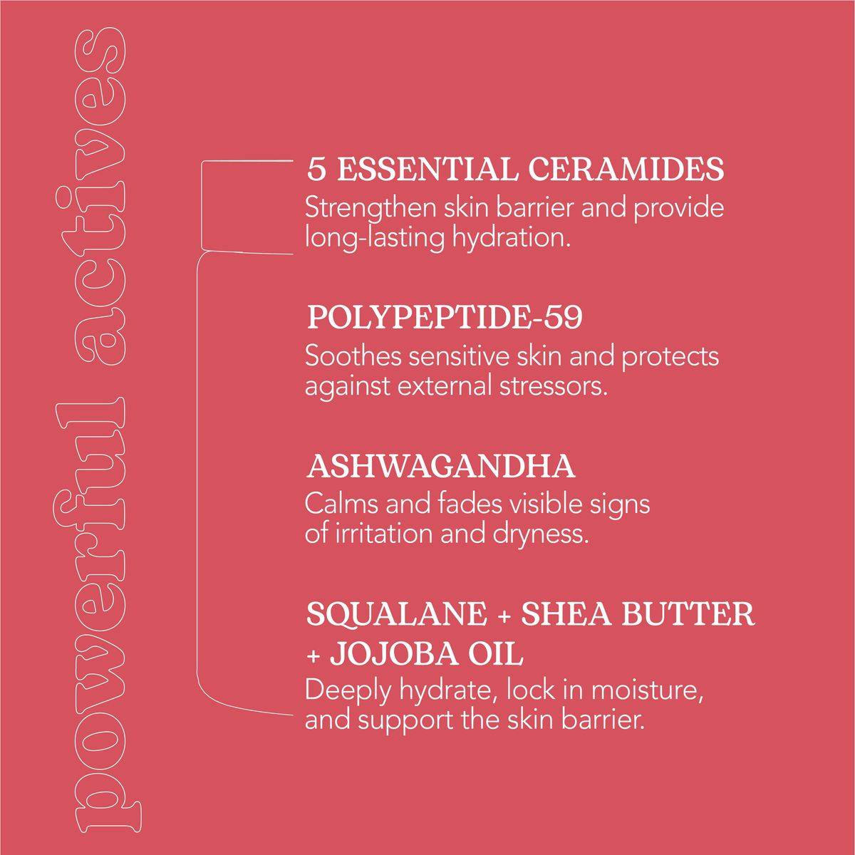 Beesline Adaptogen Barrier Cream 50ml jar for dry and reactive skin