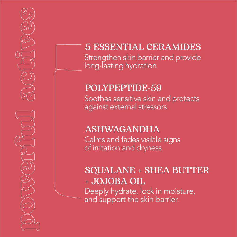 Beesline Adaptogen Barrier Cream 50ml jar for dry and reactive skin