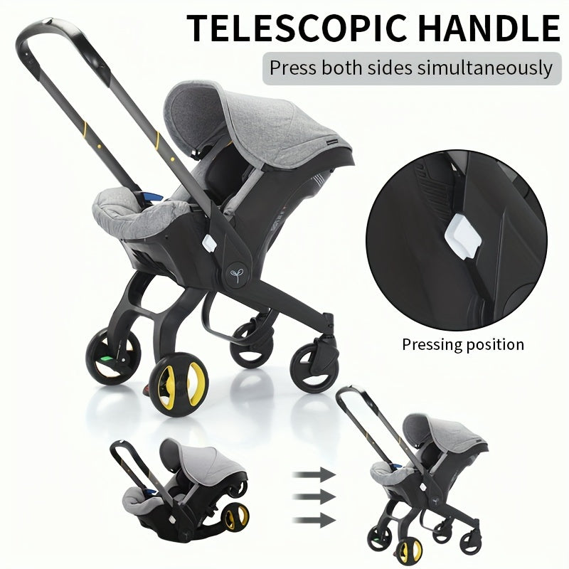 Ultra-Lightweight Folding Baby Stroller with Bag - Multi-Functional, Portable, and Compact Design for Easy Travel - Ideal for New Parents and City Living