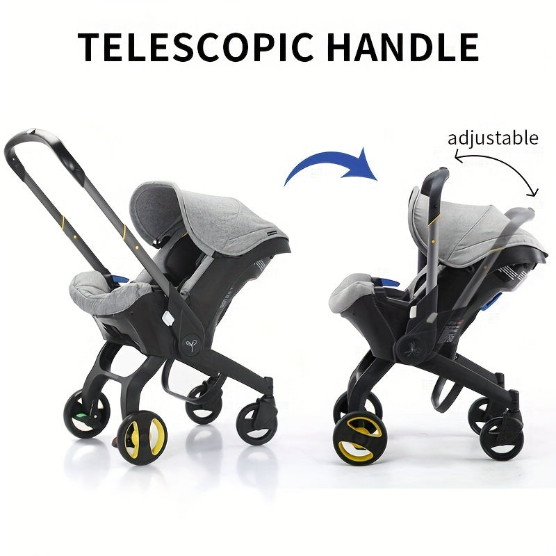 Ultra-Lightweight Folding Baby Stroller with Bag - Multi-Functional, Portable, and Compact Design for Easy Travel - Ideal for New Parents and City Living