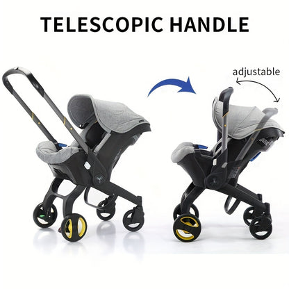 Ultra-Lightweight Folding Baby Stroller with Bag - Multi-Functional, Portable, and Compact Design for Easy Travel - Ideal for New Parents and City Living