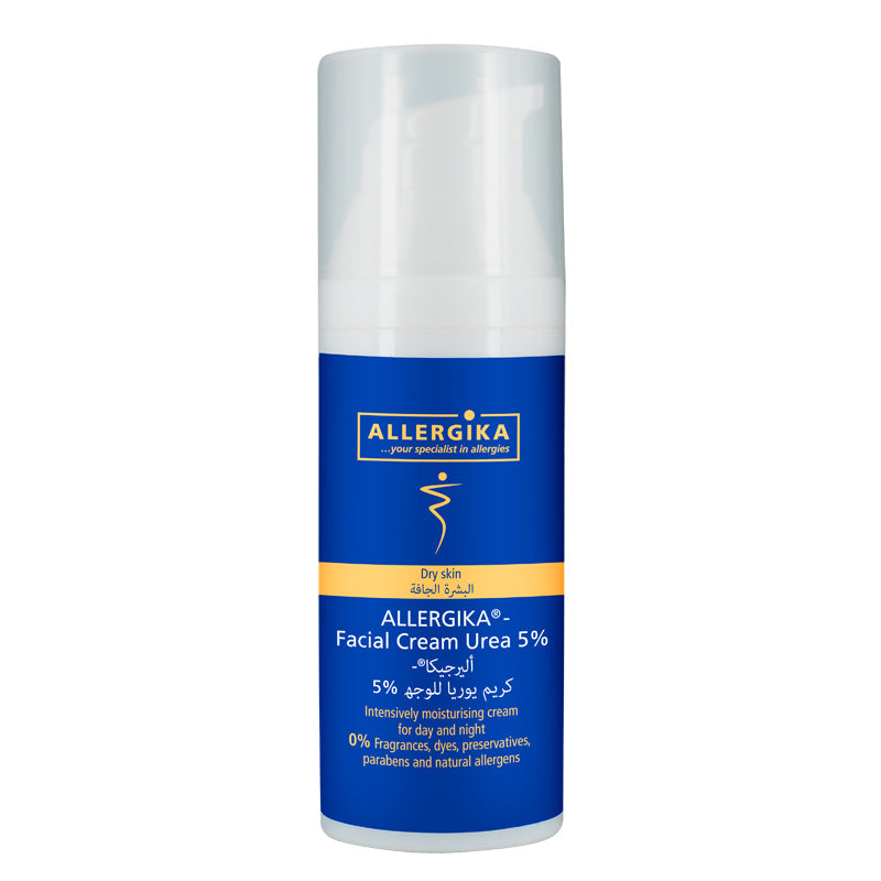 Allergika Facial Cream 5% Urea 50Ml SPF UAE SPF Skin Care Sun Care (SPF) image 1