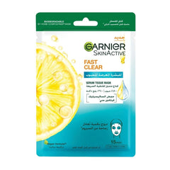 Garnier Fast Clear Serum Tissue Mask 23g 1s