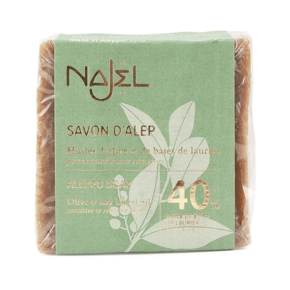 Najel Aleppo 40% Olive & Bay Laurel Oil Soap 185g