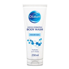 Oilatum Gentle Hydrating Body Wash for Dry Skin with Ceramides & Pro-vitamin B5 250ml