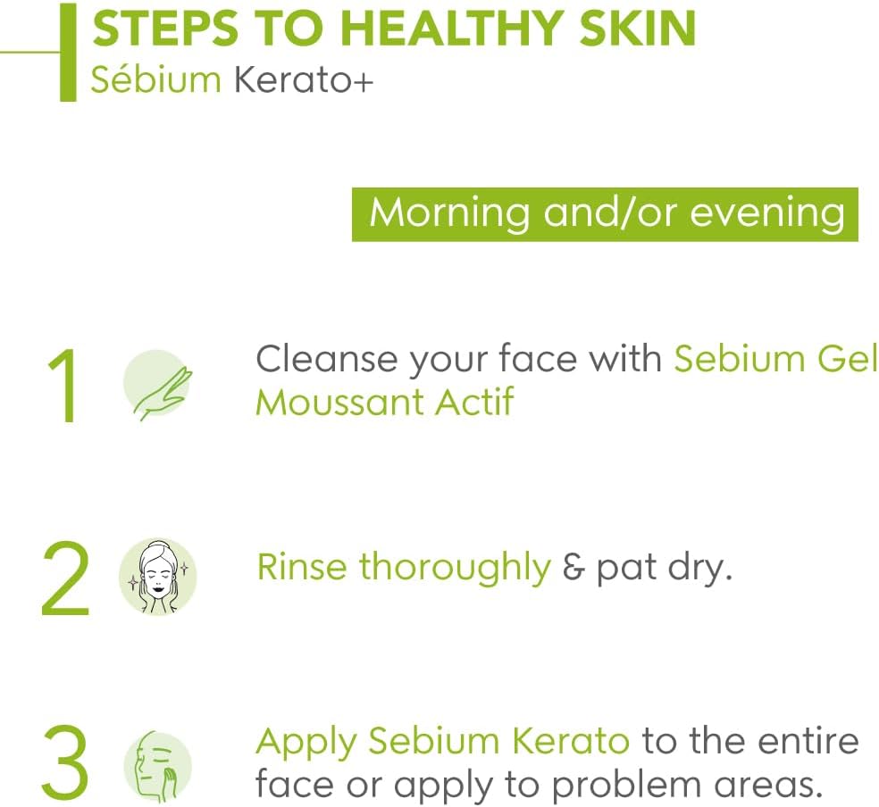 Bioderma Sebium Kerato+ Gel Cream 30ml