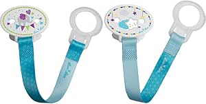 Lel 635053 Cloth Pacifier Clip 0M+