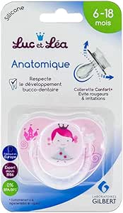 Lel 635371 Soother Silicone Ana Princes Ring 6-18M 1S