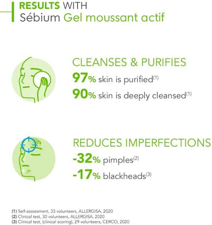 Bioderma Sebium Gel Moussant Actif 200ml