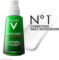 Vichy Normaderm Phytosolution Double Correction Daily Care Moisturiser For Oily & Acne Prone Skin With Salicylic Acid 50ml