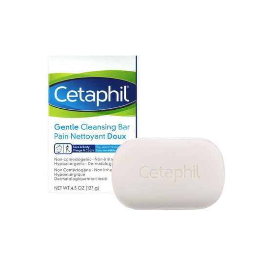 Cetaphil Antibacterial Cleansing Bar 127g | Gentle Protection