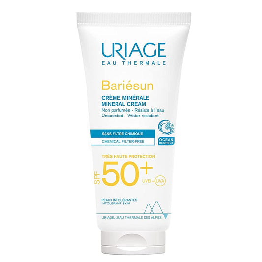 Uriage Bariésun SPF50+ Mineral Cream 100ml | Sensitive Skin