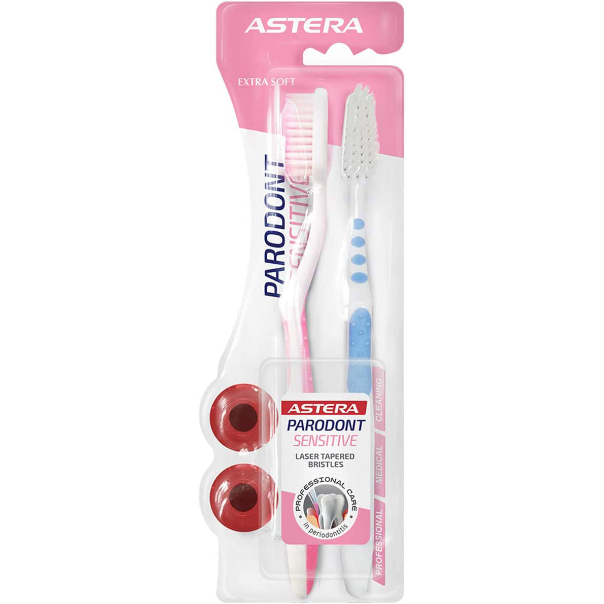 Astera Toothpaste 2 in 1 Parodont Sensitive Extrasoft 2S