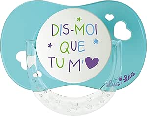 Lel 635381 Soother Silicone Phys Dis Moi Ring6-18M 1S
