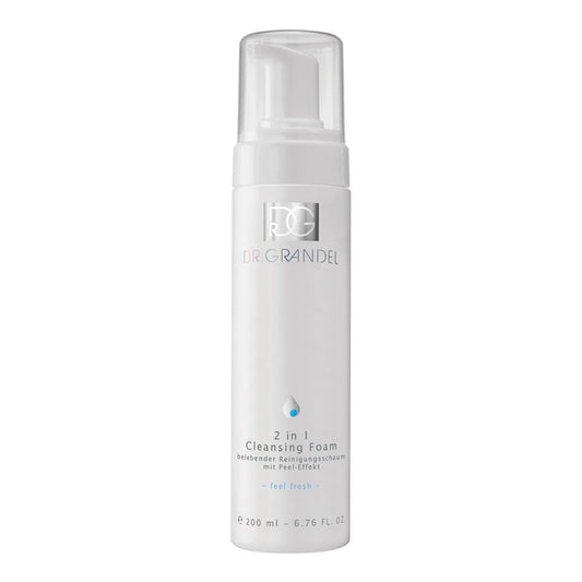 Dr. Grandel 2 in 1 Cleansing Foam 200ml | Face & Eye Cleanser