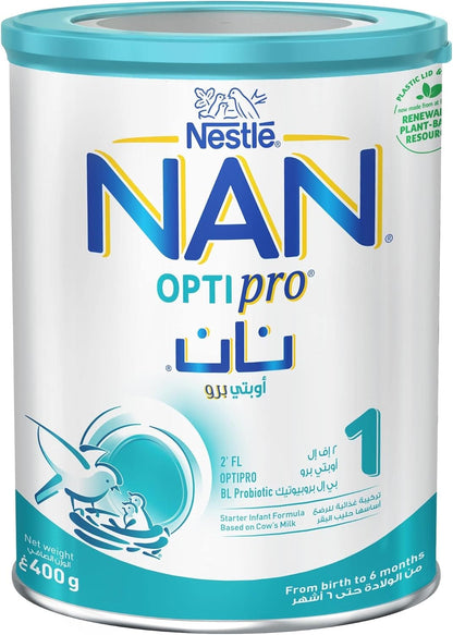 Nestle Nan Optipro 1 Starter Infant Formula – Available in 400g & 800g