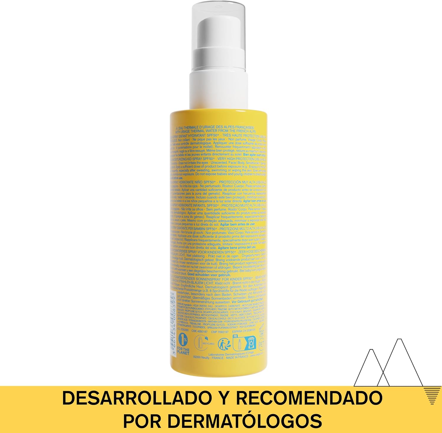 Uriage Bariésun Enfant Spray SPF50+ 200ml – High Protection for Kids’ Sensitive Skin