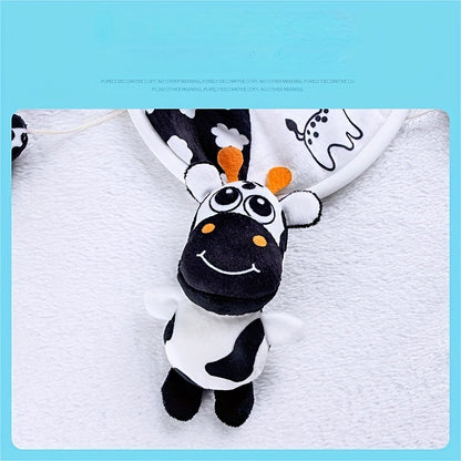 Black And White Baby Toy Car Hanging Baby Trolley Hanging Umbrella Wind Chime Early Education Toys Crib Bell Stroller Baby Hanging Umbrella Bed Bell Pendant Black And White Animal Wind Chime Bed Hanging Baby Safety Seat Rattl
