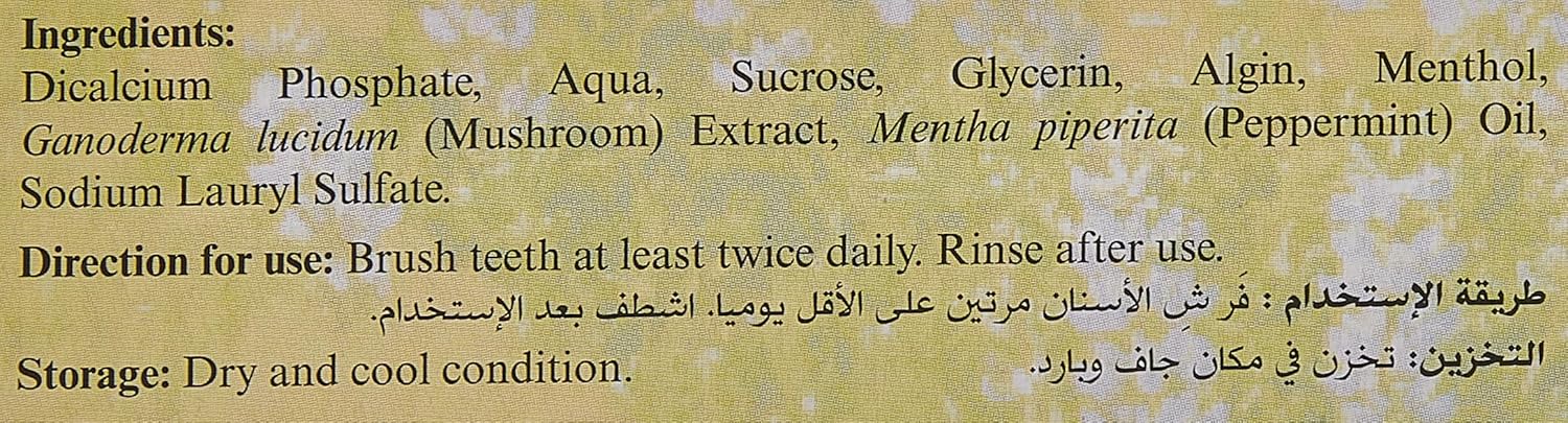 DXN Ganozhi Toothpaste