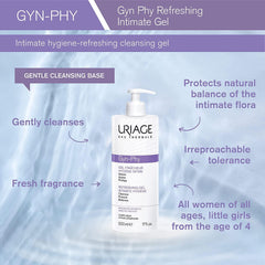 Uriage Gyn-Phy Refreshing Gel Intimate Hygiene 500Ml