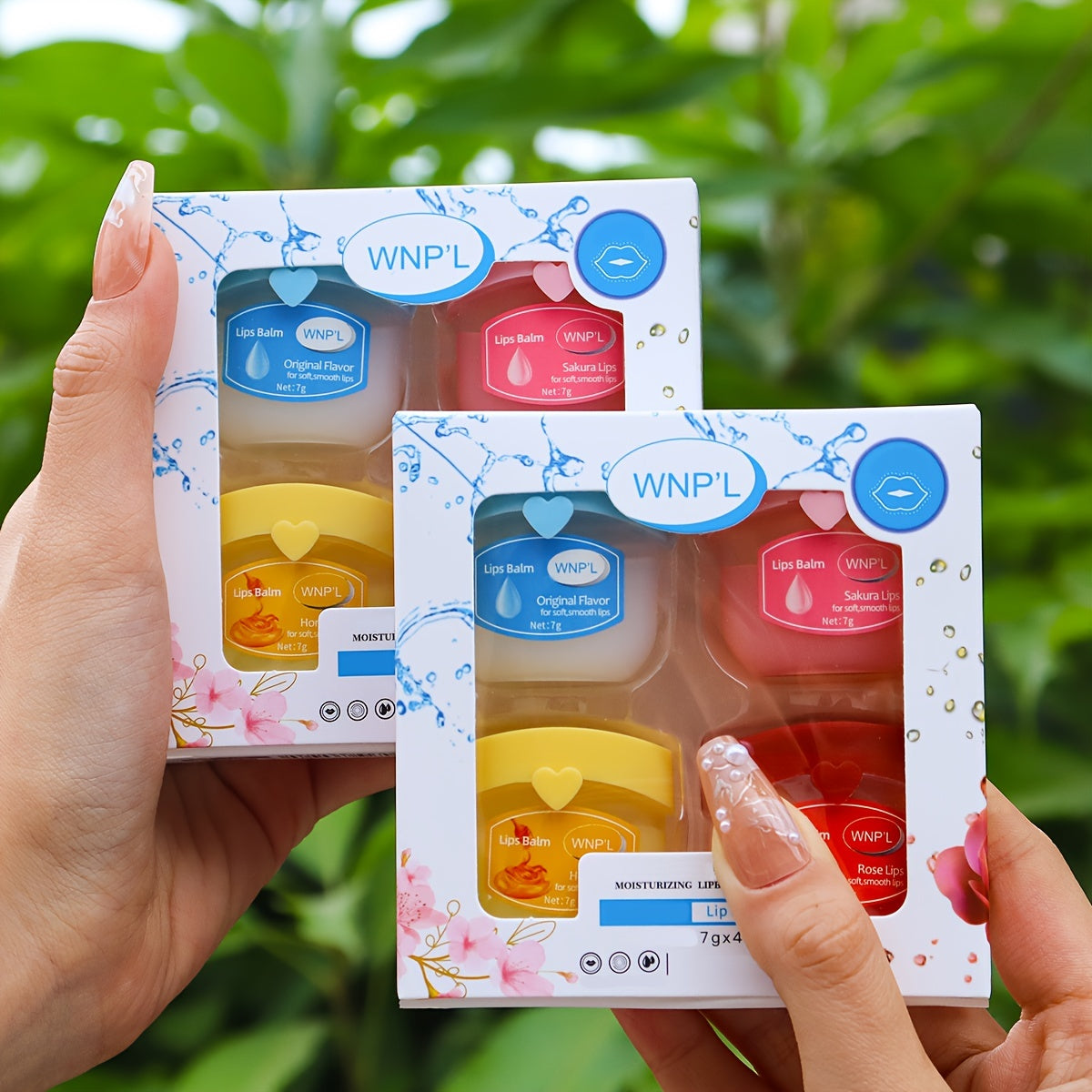 4 PCS Moisturizing Lip Balm Set, Made With Safe Ingredients Lip Balm, Hydrating & Smoothing, Keep All-Day Moisture For Lip, Long-lasting Effect, Christmas And Halloween Gifts