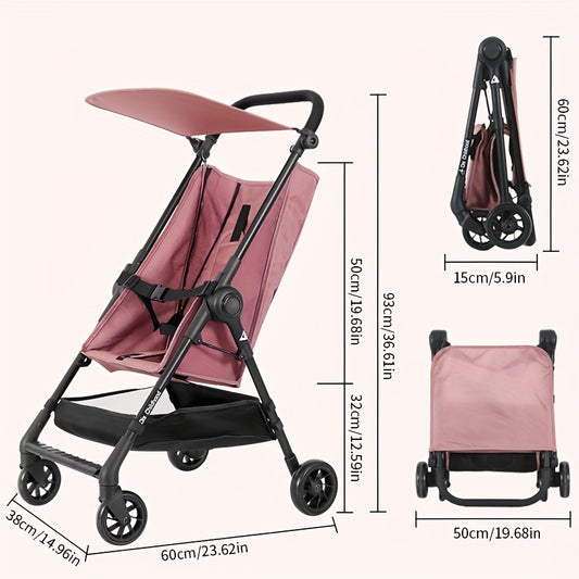 Baby Stroller, Newborn Stroller, Stroller For Baby, Baby Travel Stroller, Lightweight Baby Stroller, Easy To Walk Your Baby, Suitable For Travel, As Halloween, Chrismas Gift