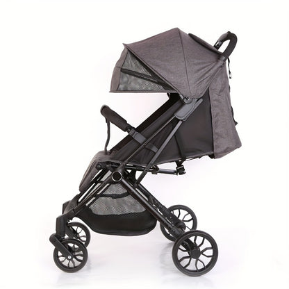 Foldable Pocket Cart, Mesh Baby Stroller, Breathable And Comfortable In Summer, Carbon Steel Frame, Baby Stroller, Wear-Resistant Wheels, As Halloween, Chrismas Gift