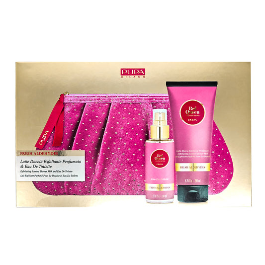 Pupa Fresh Aldehydes (Exfo Scntd Milk+Perf+Pou) Offer Pack