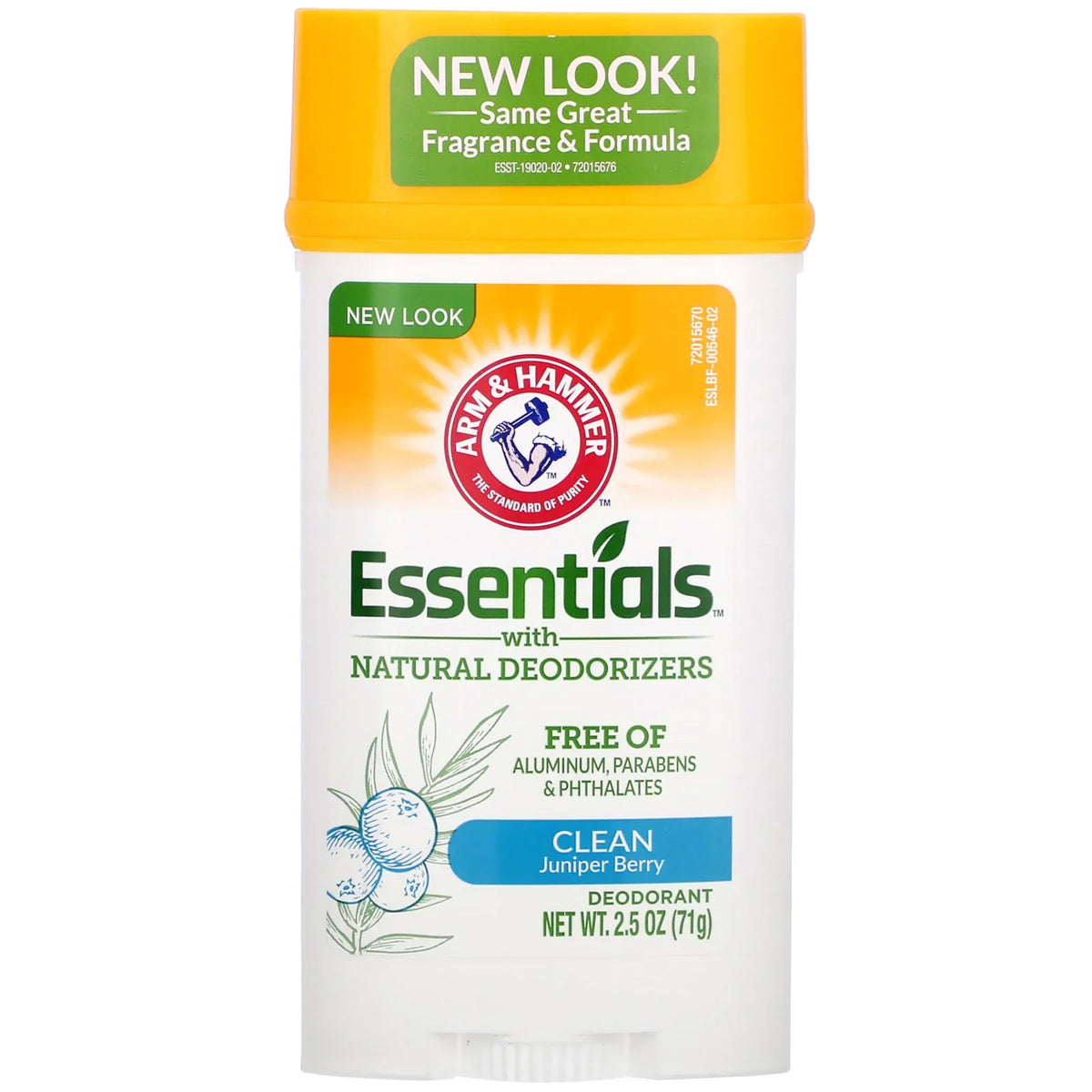 Arm & Hammer Essentials Juniper Berry Deodorant 71g